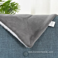 Sherpa Blanket Free Sample Double Layer Throw blanket
